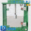 Didtek Atuador pneumático de alta qualidade Tipo de bolacha assentada resiliente Zero Downstream Leakage Slurry Knife Gate Valve